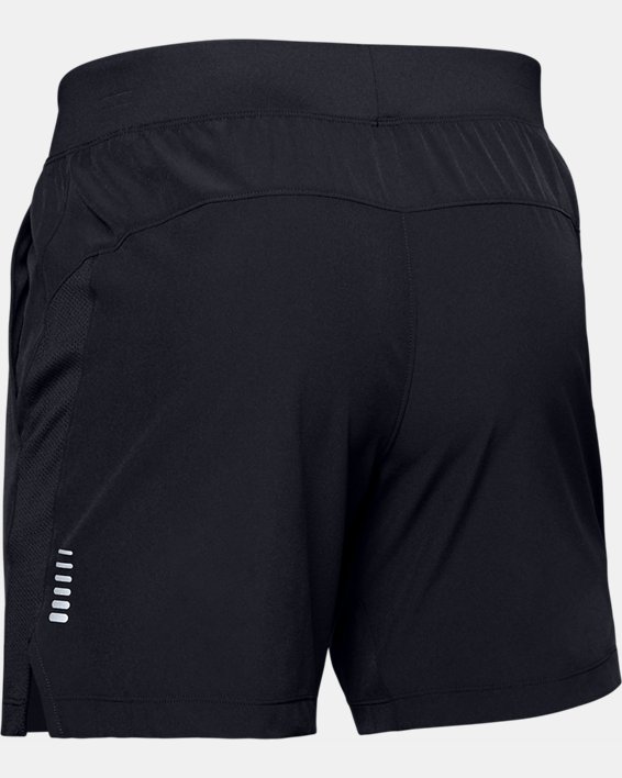 Men's UA Speedpocket Linerless 7'' Shorts in Black image number 5